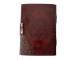 Handmade Paper Brown Leather Journal New celtic animal face Leather Embossed Journal Celtic Handmade Leather Journal Dairy